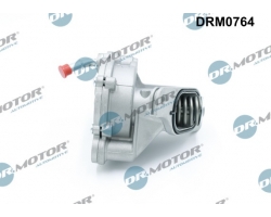 Unterdruckpumpe Bremse / Vakuumpumpe Bremsanlage VOLVO S70 I / V70 I / V70 II / S60 I / S80 I / S80 II, für 2.4 D5 und 2.5 TDI, mit Dichtung, Pumpe hat gebogenen Unterdruckschlauchanschluss