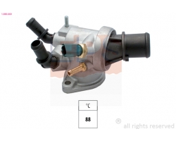 Thermostatgehäuse ALFA ROMEO 159 CADILLAC BLS 1.9D FIAT Croma Grande Punto Sedici OPEL Astra H Signum Vectra C Zafira SAAB 9-3 II 9-5 I, für 1.9 Turbodiesel 8V und 16V