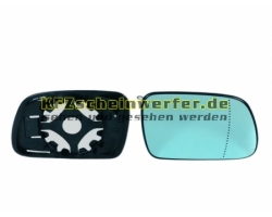 Sockel / Haltefuss + Glas für Außenspiegel rechts - PEUGEOT 407 (04-)