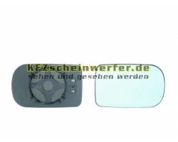 Sockel / Haltefuss + Glas für Außenspiegel links - BMW SERIE 7 E-38 (94-01)