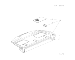 ABDECKUNG für OPEL, Original-Ersatzteil 13276919