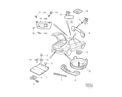 ADAPTER for SAAB, Genuine Part - Part #. 5122791