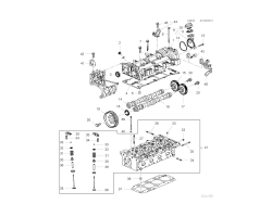 AUSLASSVENTIL für OPEL, Original-Ersatzteil 55574148