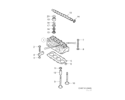 AUSLASSVENTIL für OPEL, Original-Ersatzteil 93190134