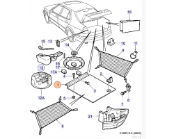 Ladebühne SAAB 9-5 I Original-Ersatzteil 