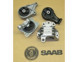 Motorlager-Satz (4 St.) Original SAAB 9-3 II 1.9 TiD+TTiD ´05-12, M