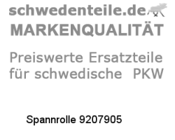 Guide Pulley V-Ribbed Belt VOLVO 850 S70 V70 (-2000) S80 (-2006)