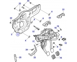 Lock Bolt Brake SAAB 9-3 II from 2003, SAAB Genuine Part