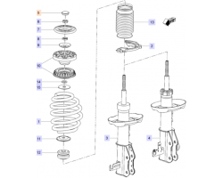 Cover Spring Strut SAAB 9-5 II 2010-2011, SAAB Genuine Part