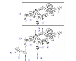 Bushing H-Arm Rear Suspension SAAB 9-5 II 2010-2011, SAAB Genuine Part