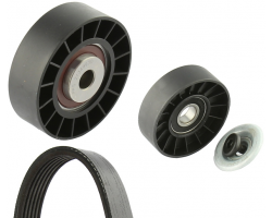 Spannrolle(n)- / Polyriemen-Kit SAAB 9000 4-Zylinder ohne Klima 1994-1998
