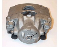 Brake caliper front axle left SAAB 9-3 II 2003-2012, OPEL / VAUXHALL Vectra C, CADILLAC BLS