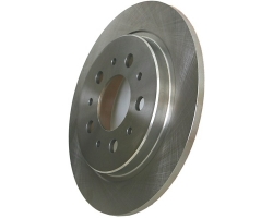 Brake Disc Rear Axle non vented VOLVO 740 760 940 960 Vehicle Equipment: For Vehicles with Multilink Axle, Model: Not for Ambulance Versions, not for Hearse Versions