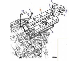 Ventildeckel / Zylinderkopfhaube Original SAAB 900 II 2.5 V6 B258I / SAAB 9000 3.0 V6 B308I